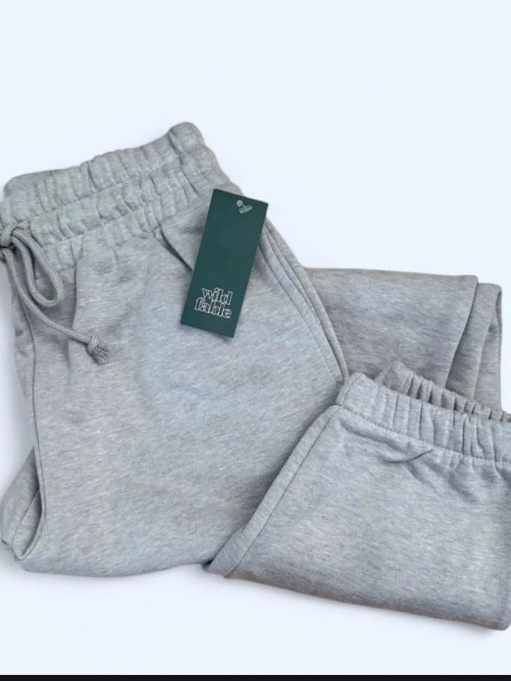 wild fable Light Gray Drawstring Jogger Sweatpants